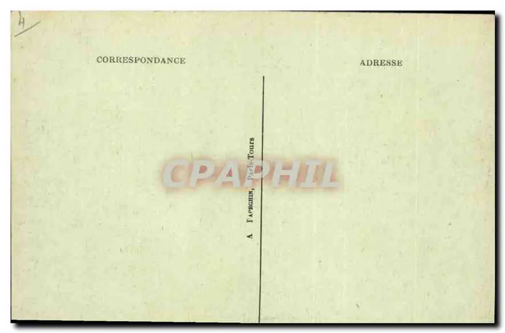 Paris — Der Panthéon und die Straße Soufflot — A. P. - Rückseite