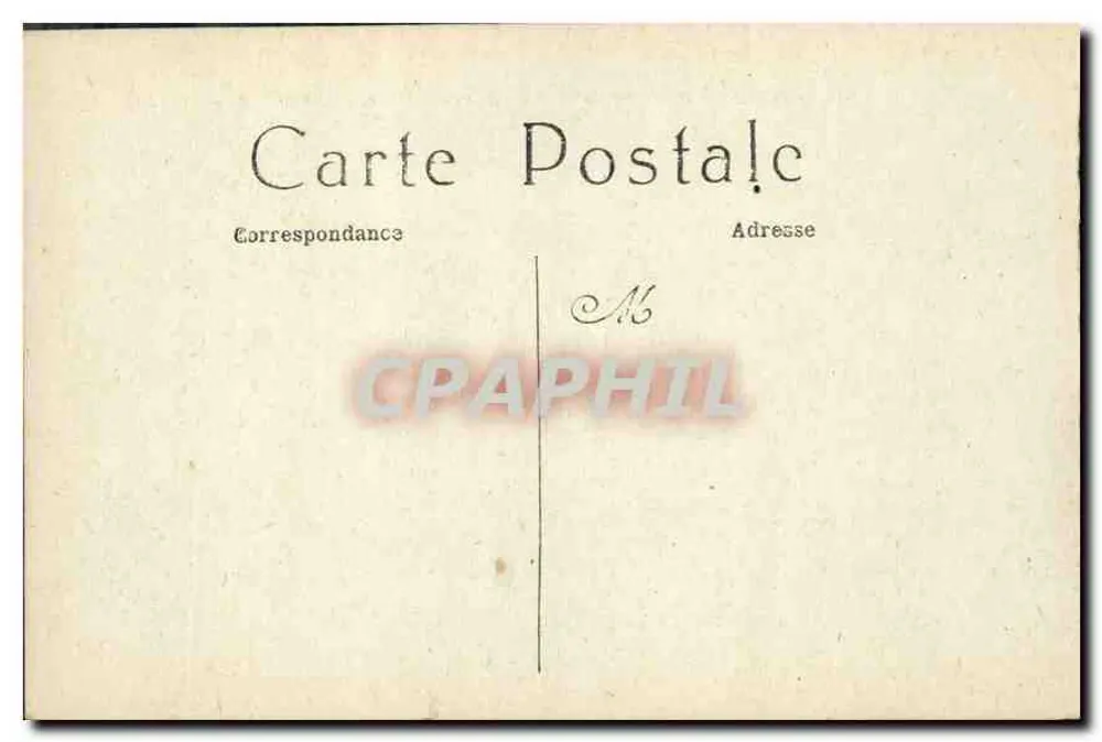 Paris - Bois de Boulogne - La Pointe du Grand Lac — C.M. n°321 - Rückseite