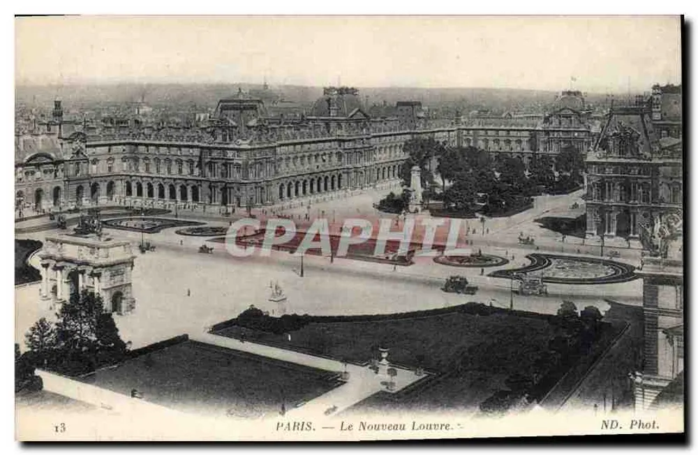 Paris — O Novo Louvre — ND. Fot. - Frente