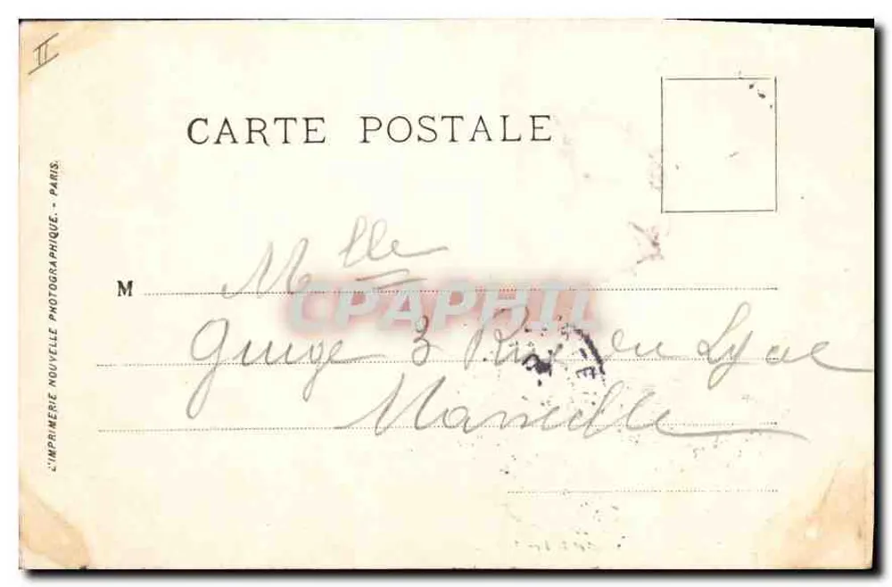 Paris — La Rue Soufflot und der Panthéon — LL. - Rückseite