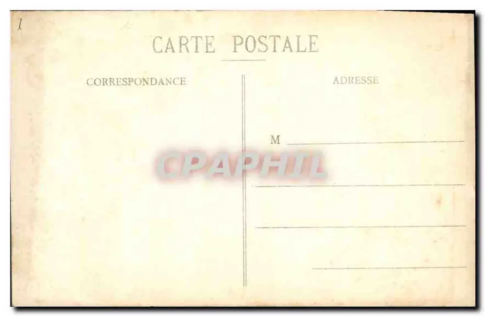 Basilika des Heiligen Herzens von Montmartre — Paris — unbekannter Verlag, Seriennummer 019 - Rückseite