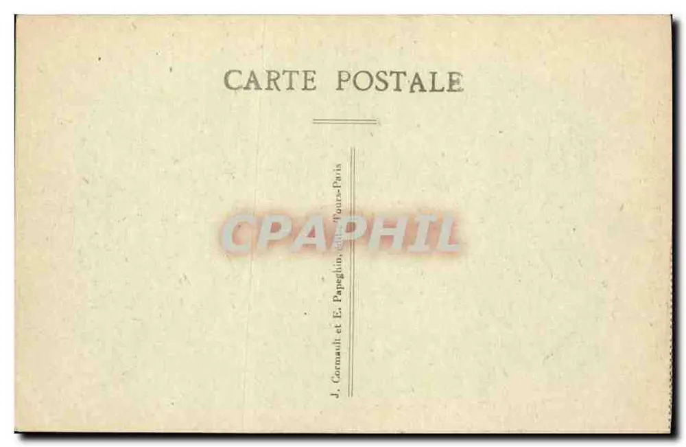 Parigi — La Camera dei Deputati — J. Cornault et E. Papeghin, editori, Parigi - Verso