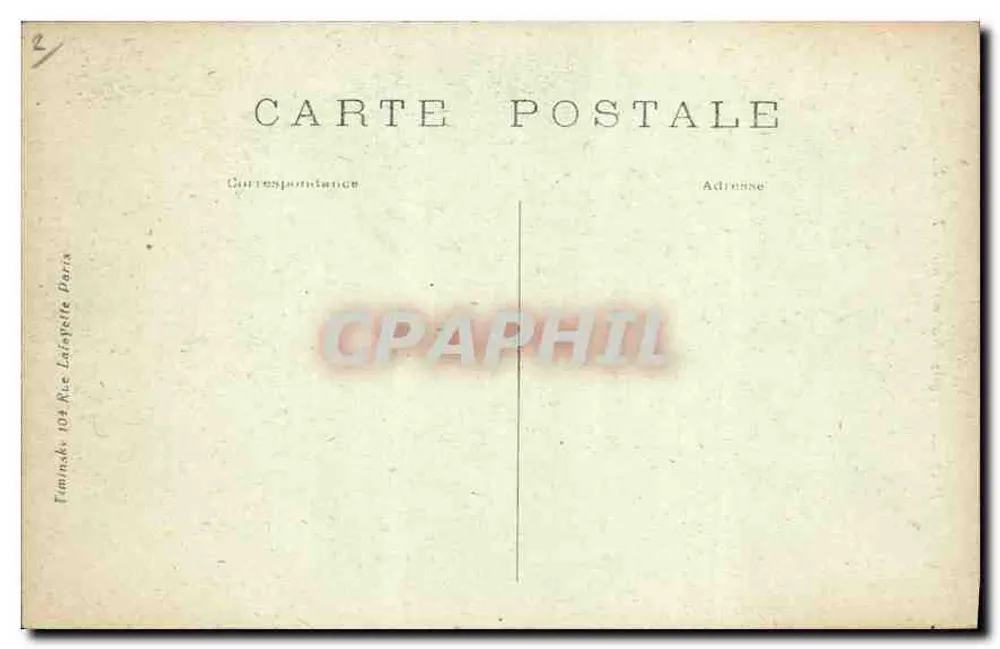Parijs — Kerk van Notre-Dame — T. M. K. - Achterkant