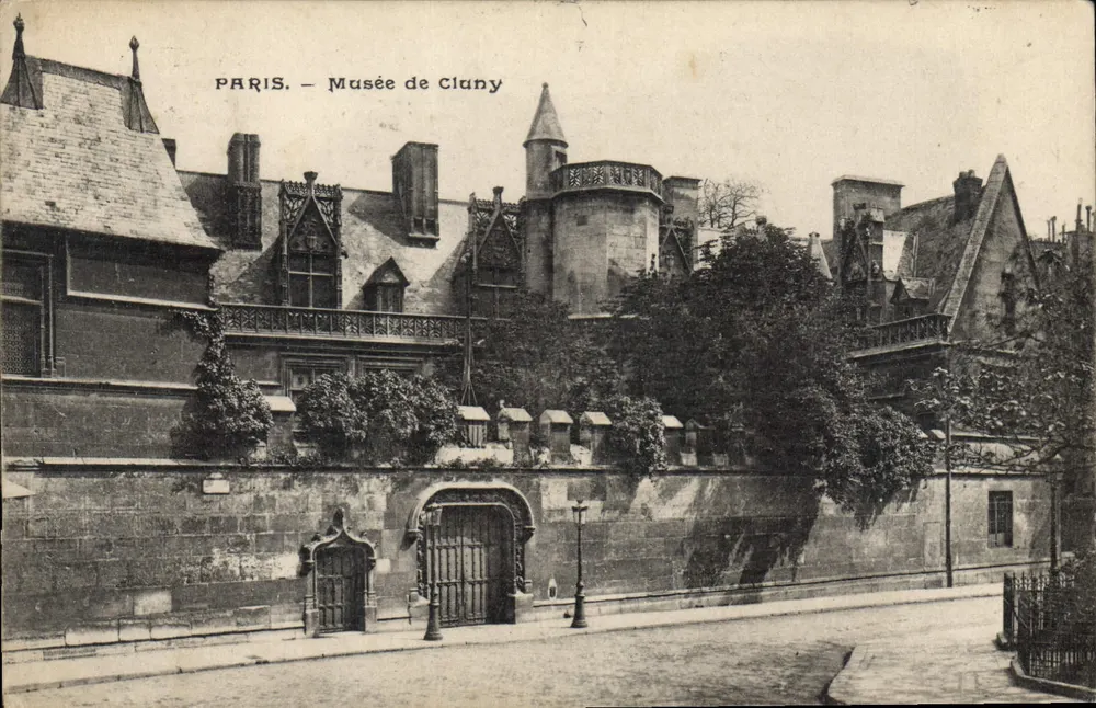 Paris — Museu de Cluny — editor não identificado - Frente