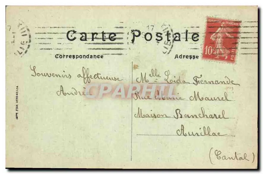 Paris — Museu de Cluny — editor não identificado - Verso