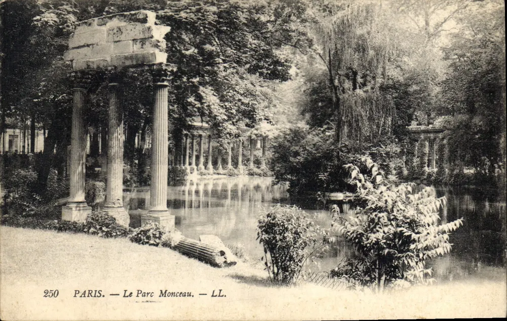 Park Monceau — Paryż — LL. — n° 250 - Awers