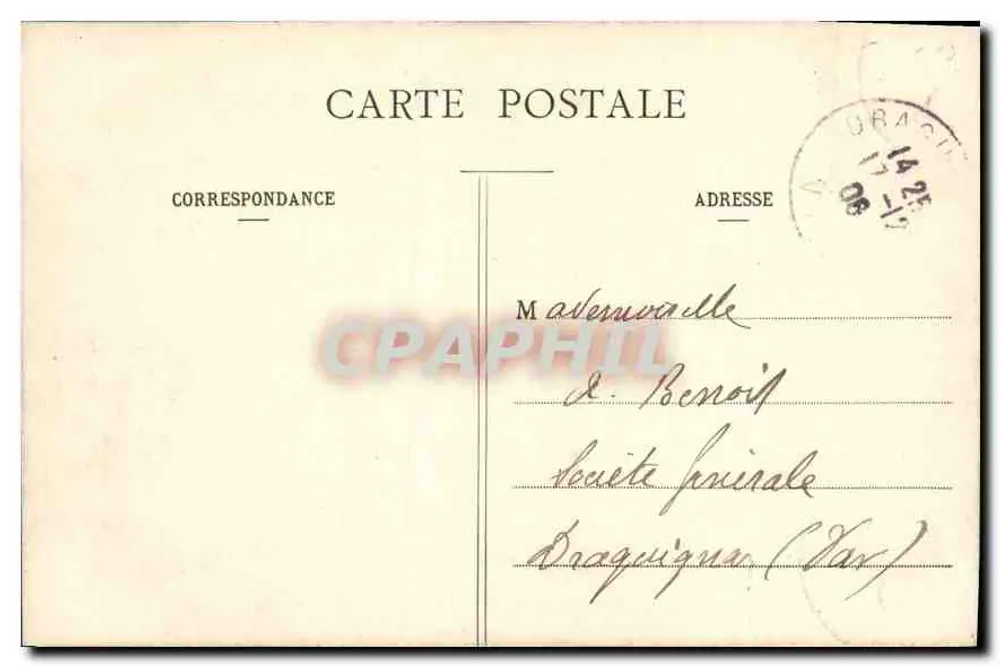 PARIS - Der Arc de Triomphe de la Victoire - Place du Carrousel - n°315 - Rückseite