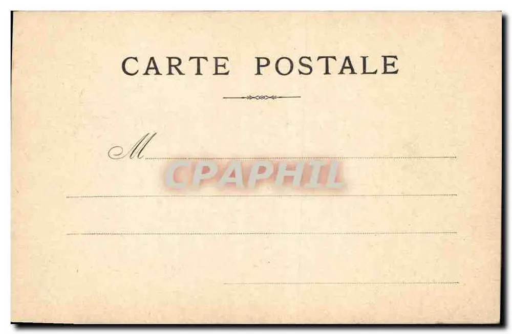 París — Fuente de los Médici con el gigante Polifemo delante de la Bella Durmiente - Reverso