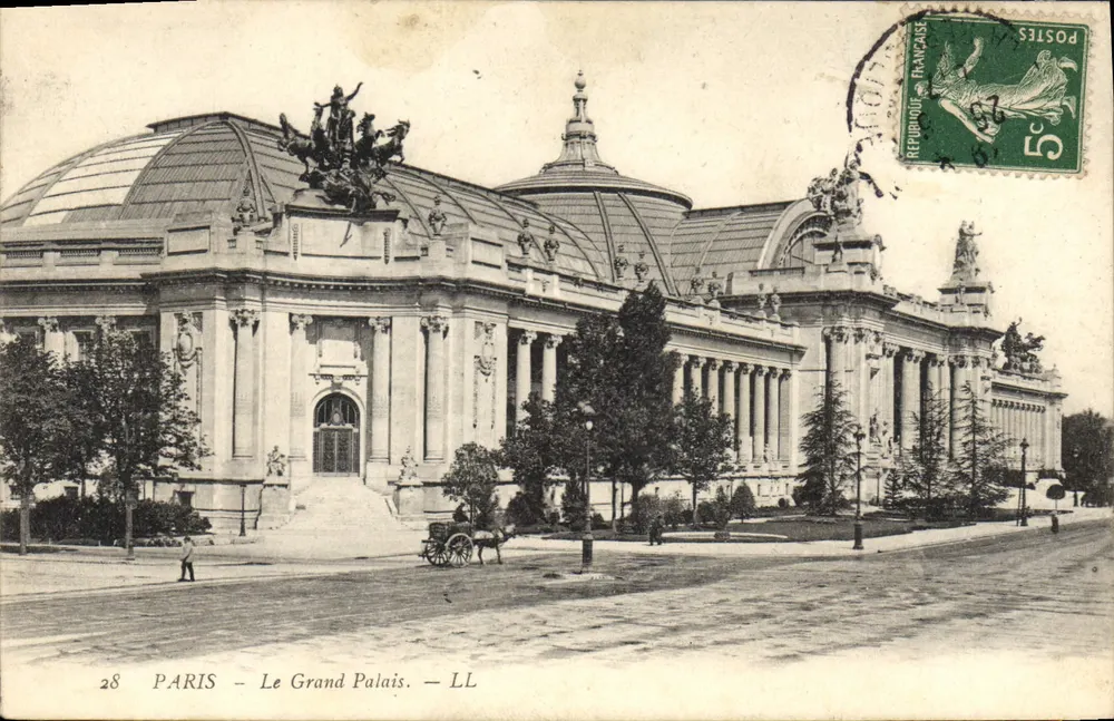 PARIS - Grand Palais — LL — nr 28 - Awers