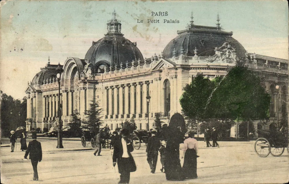 Paris — O Pequeno Palácio — editor desconhecido, número de série não visível - Frente