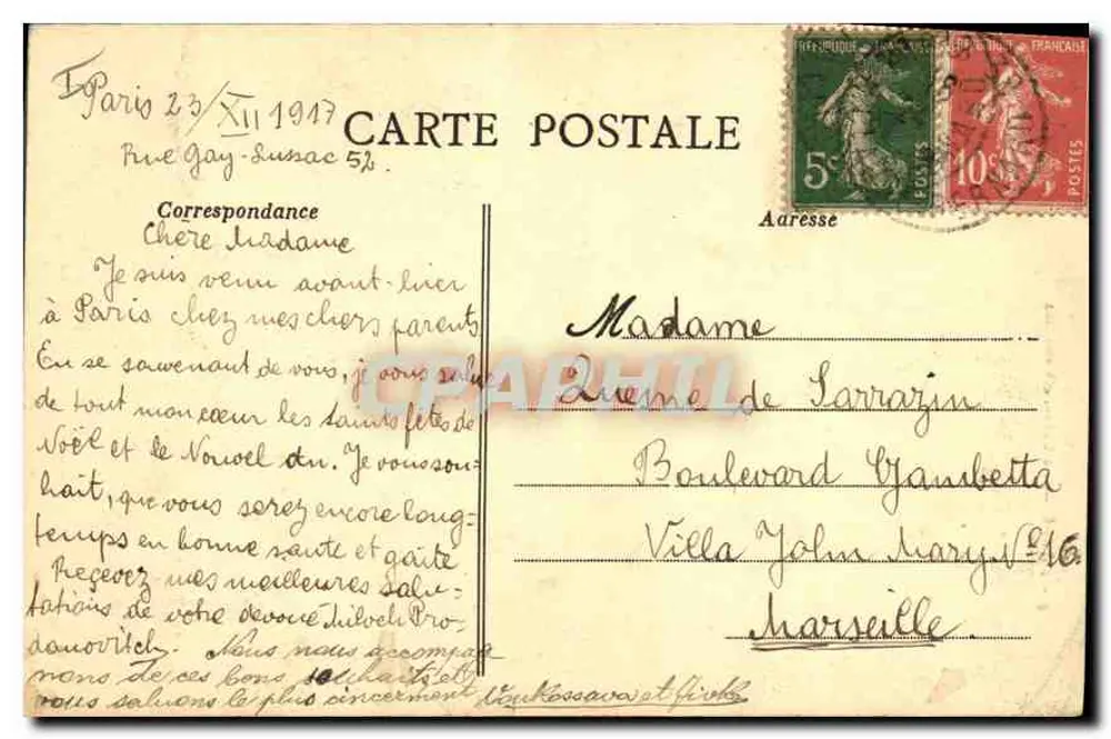 Paris — A Coluna Vendôme — 39 - Verso