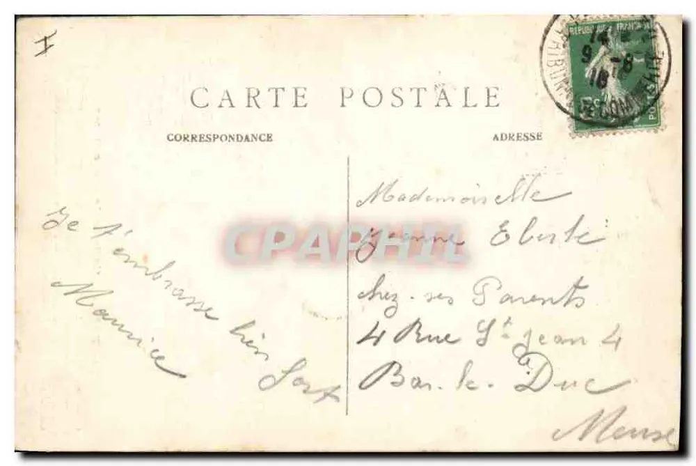 Paris — Catedral de Nossa Senhora de Paris — J. H. n°19 - Verso