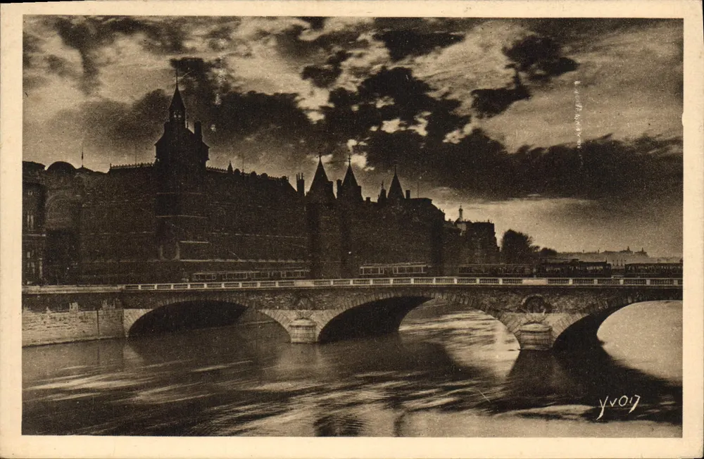 La Conciergerie und der Pont au Change — Paris — Edition d'Art YVON - Vorderseite