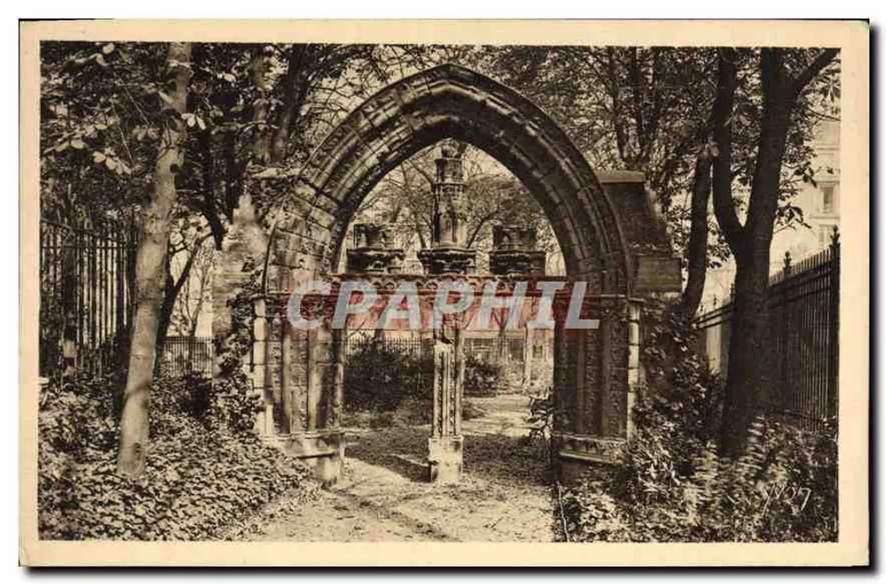 Portal da Virgem — Museu de Cluny — Edição de Arte Yvon - Frente