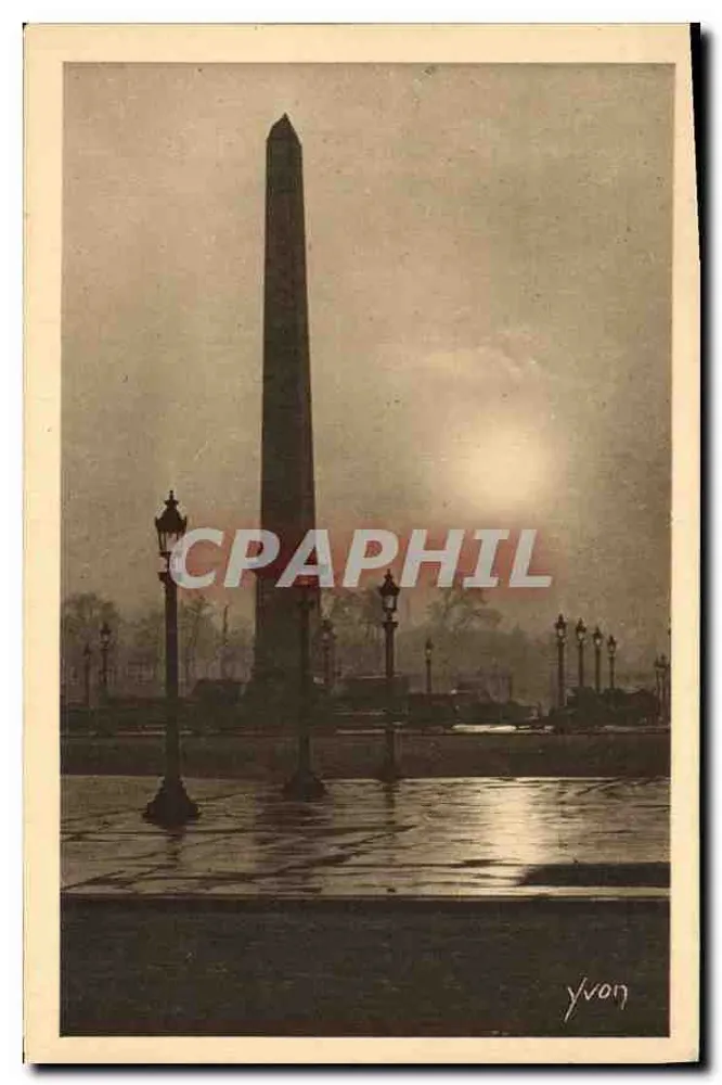 Obelisk — Plac Konwencji — Série 2, n°23 — Éditions d'Art Yvon - Awers
