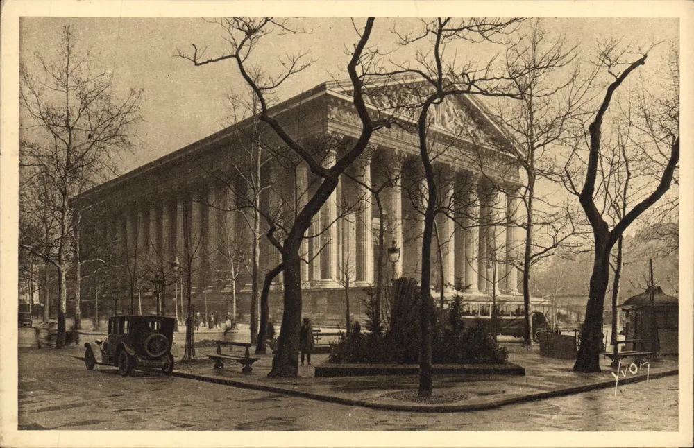 Igreja da Madeleine — Paris — Edições d'Art YVON - Frente