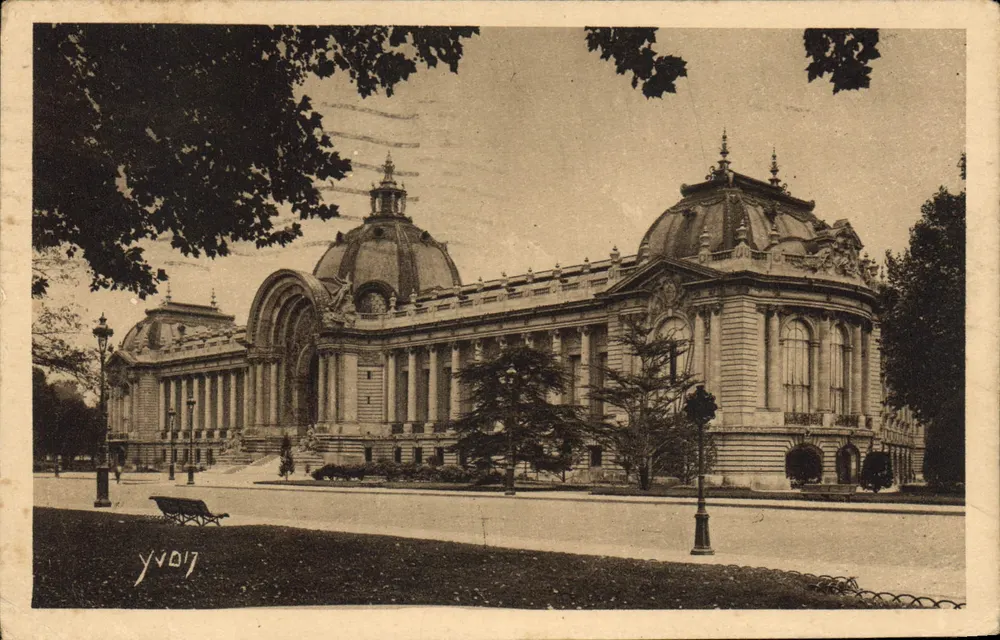 Palácio dos Belos-Artes de Lyon — vista panorâmica — Edição para Gens de goût, n°5 - Frente