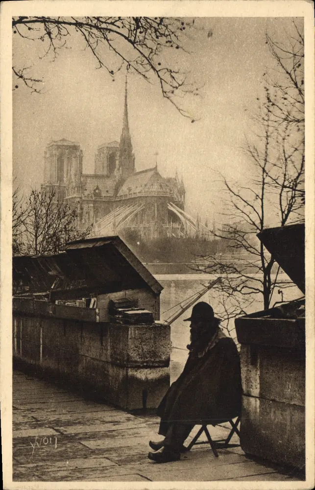 Notre-Dame de Paris — Vista do cais — Y. V. O. 17 - Frente