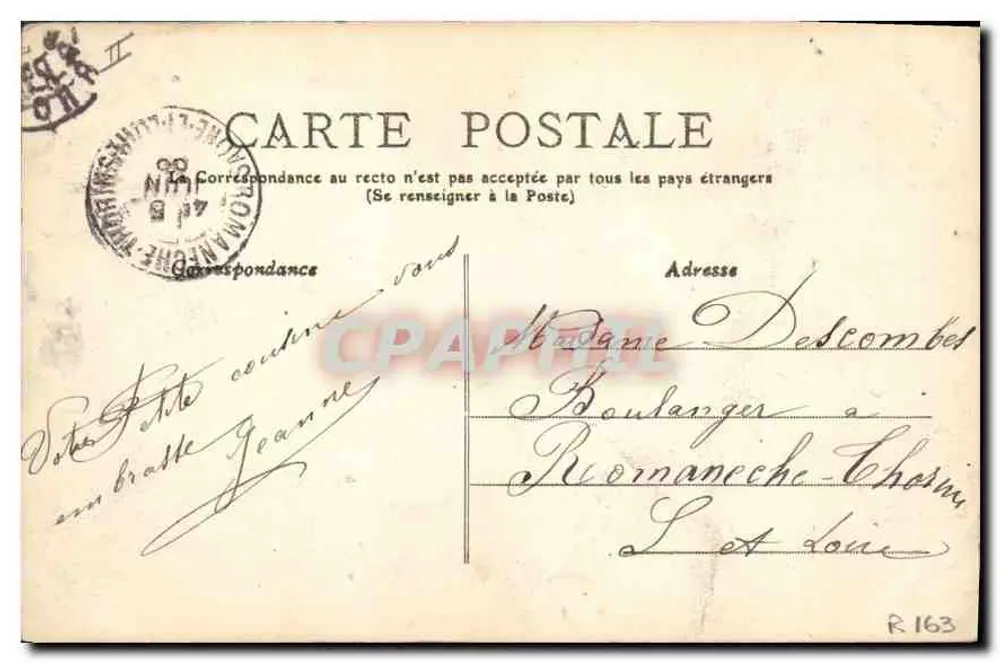 Lyon - Puente La Feuillée o Puente de los Leones — editor Lyon-Carre, n°41 - Reverso