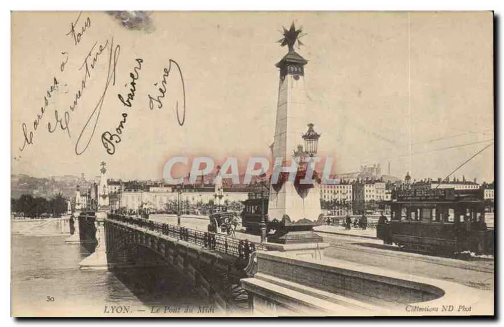 LYON — O Ponte do Meio — Coleções ND Phot - Frente