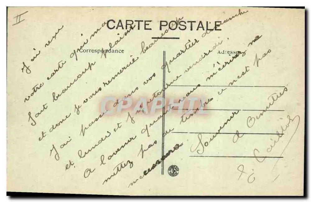 LYON — Der Pont du Midi und die Plates — L. B. - Rückseite