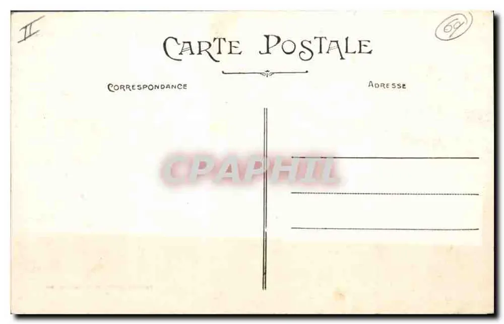 LYON — Ponte dell'Università e le Facoltà — Carrier, editore, modello depositato - Verso