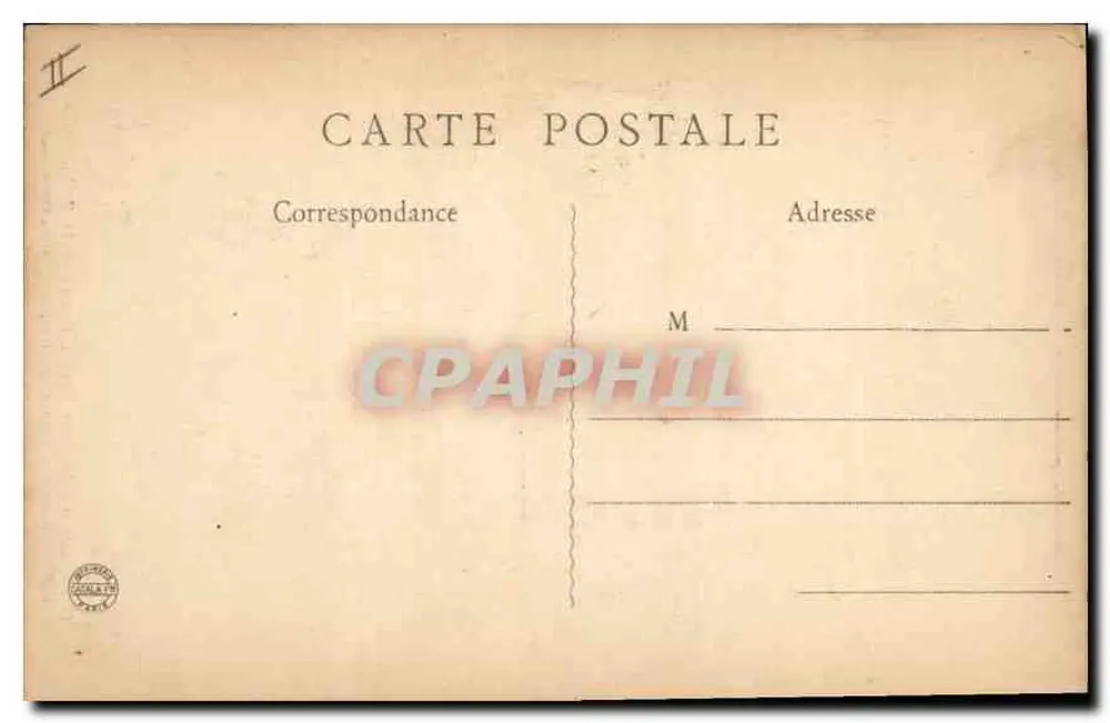 Lyon — Pont Tilsitt, Avenue de la Bibliothèque, Kathedrale Saint-Jean und Fourvière — B. F., PARIS - Rückseite