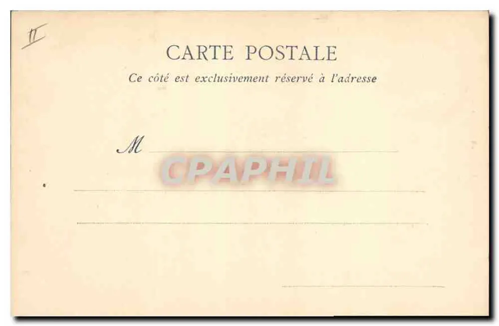 LYON — Das Palast der Gerechtigkeit & der Fourvière-Hügel — Papeterie Durand, n° 165 - Rückseite