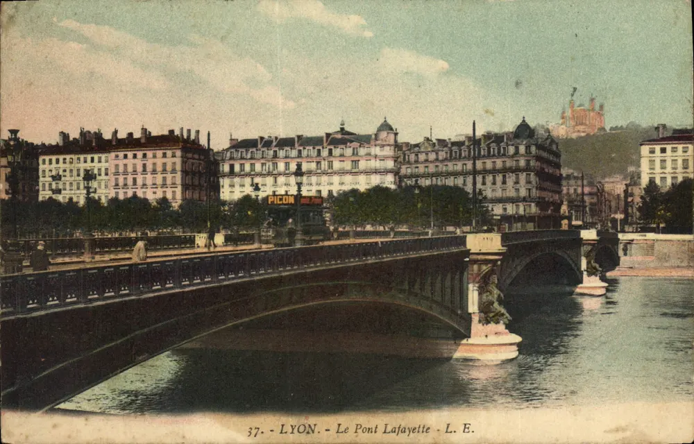 LYON - O Pont Lafayette - PICON - n°37 - Frente