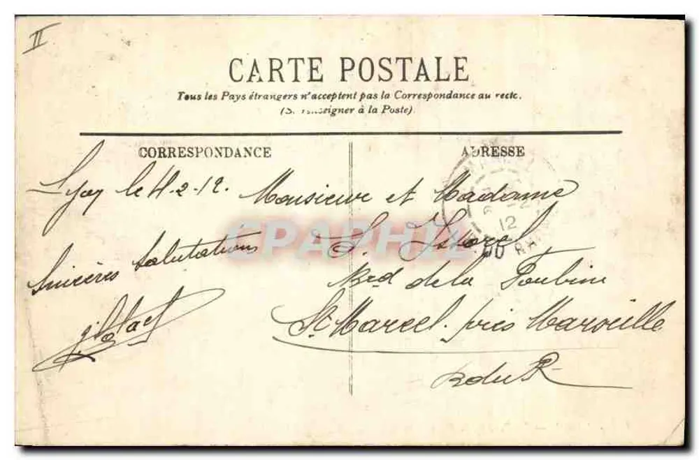 LYON — Le Pont de la Boucle — LL. — n°111 - Verso