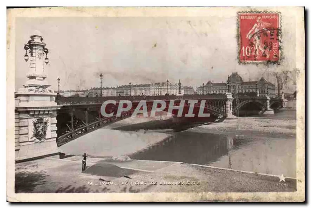 Lyon — O Ponte do Umberscit — Editor Y TONI, n°14 - Frente