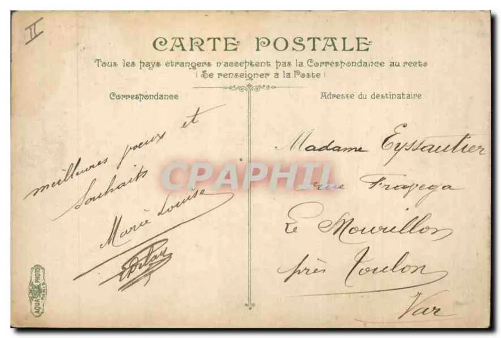 Lyon. O ponte da Guillotière — editor Plâtrier, n°50 - Verso