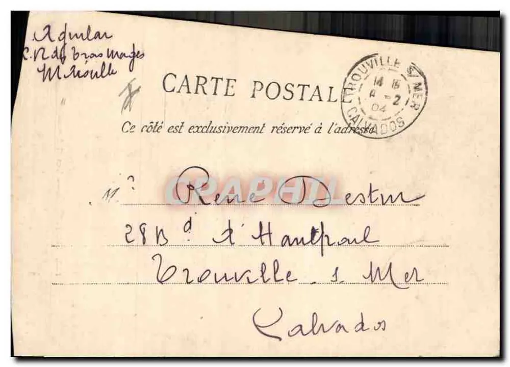 Marseille — Os Reformados — A. Ruat, editor, n°102 - Verso