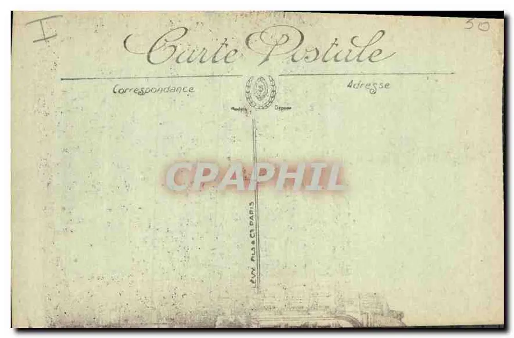 Marsiglia — L'Église des Réformés — L. L. — Editore Selecta - Verso