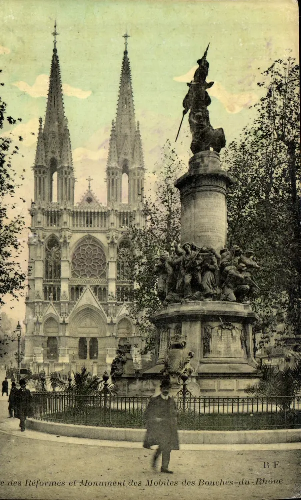 Kathedrale der Major und Denkmal der Mobiles der Bouches-du-Rhône — Verlag R.F. - Vorderseite