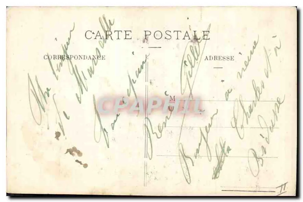 Kathedrale der Major und Denkmal der Mobiles der Bouches-du-Rhône — Verlag R.F. - Rückseite