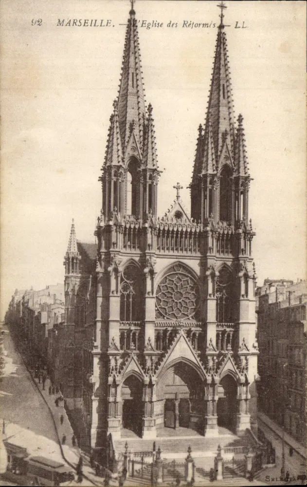 Marselha — A Igreja dos Reformados — LL - Frente