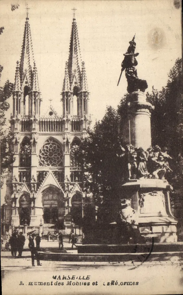 Marseille — Monument des Morts et des Réformes — Verlag unbekannt - Vorderseite