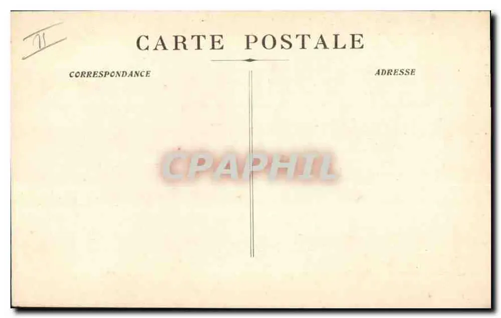Marselha - Arco do Triunfo da Porta de Aix — série 'Occidentale' — editor Marseille Peccoud - Verso