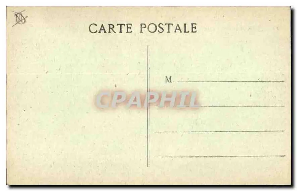 Marselha - Porta de Aix — A.C. — série 16 - Verso