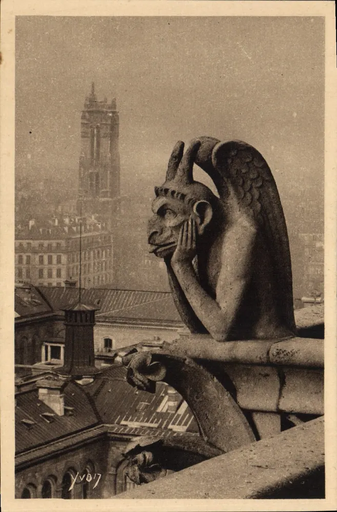 Notre-Dame de Paris — Chimäre (die Stryga) — Kunstausgabe YVO17 - Vorderseite