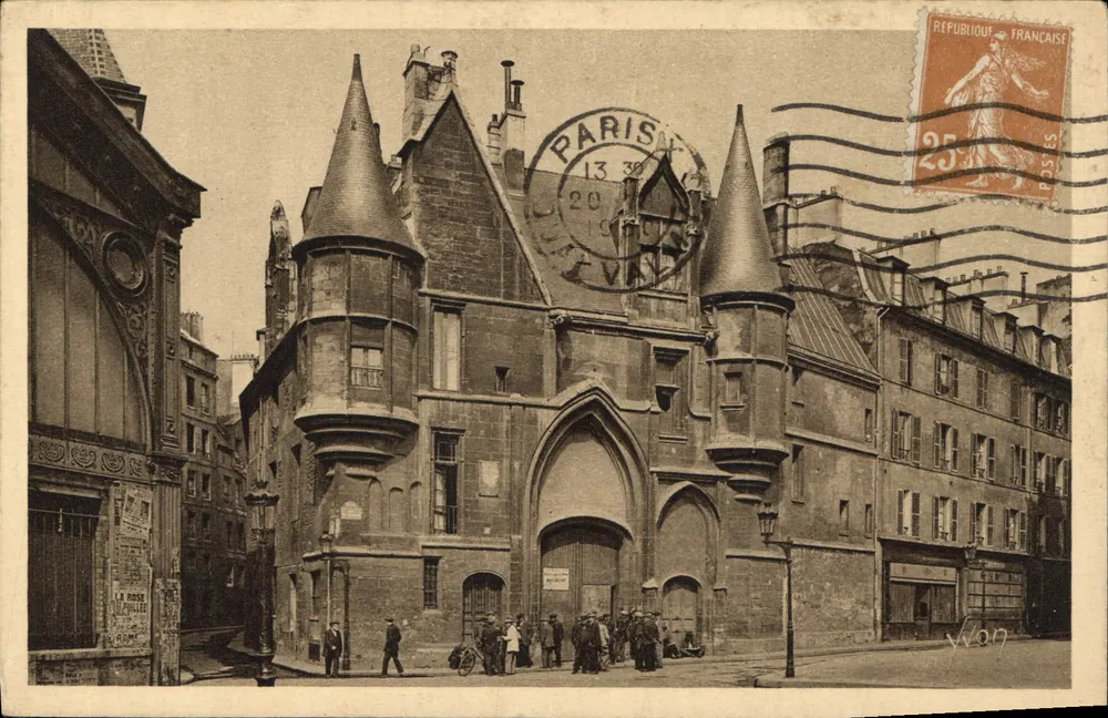Hotel de Sens — Paris — Edição Yvon - Frente