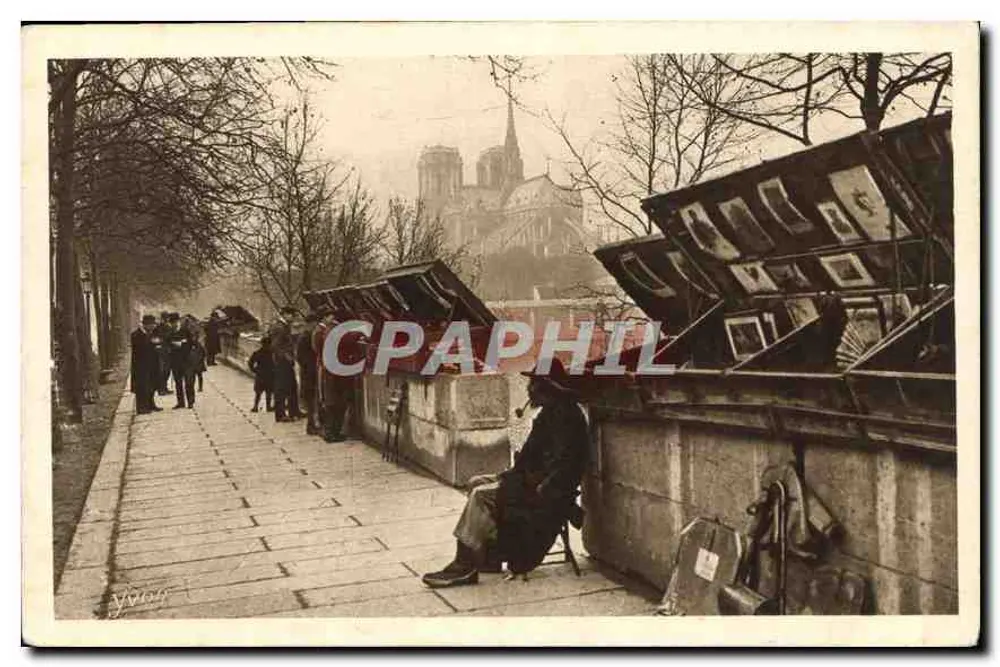 Paris — Les Bouquinistes du Quai de la Tournelle — Édition d'Art YVON, Paris - Vorderseite