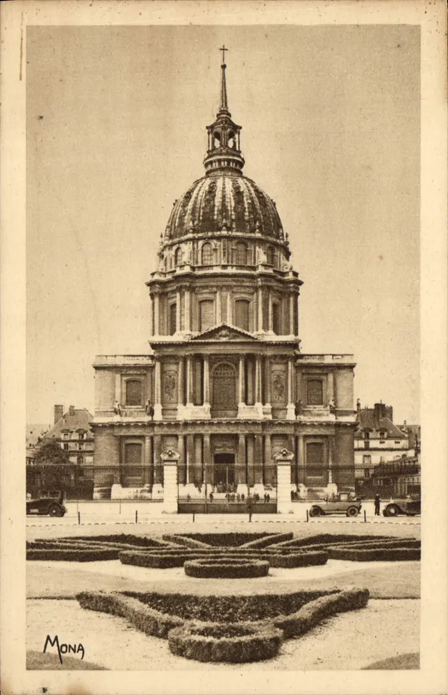 Dôme dos Invalides — Paris — Éditions Mona - Frente