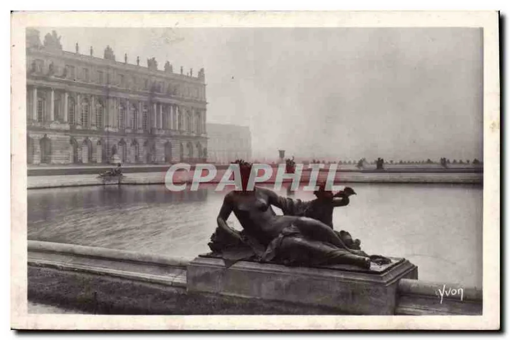 Versailles — Fonte da Ninfas — Editor Yvon, número de série não visível - Frente