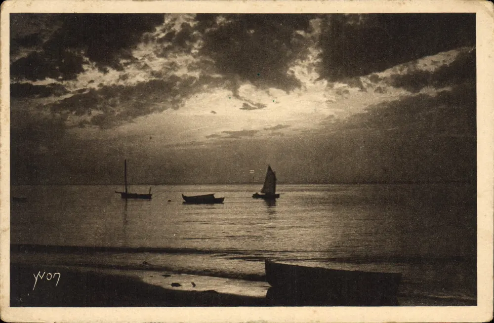 Bassin von Arcachon — Letzte Reflexionen — Edition d'Art YVON - Vorderseite