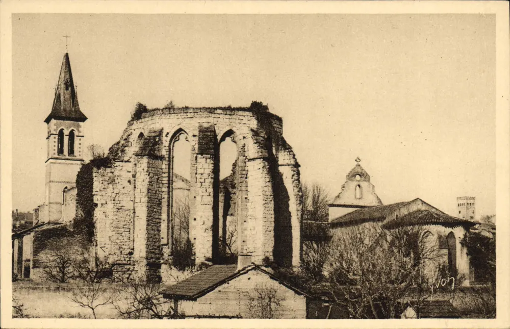 Cahors (Lot) — Ruines de l'Église des Jacobins — Éditions d'Art Yvon - Recto