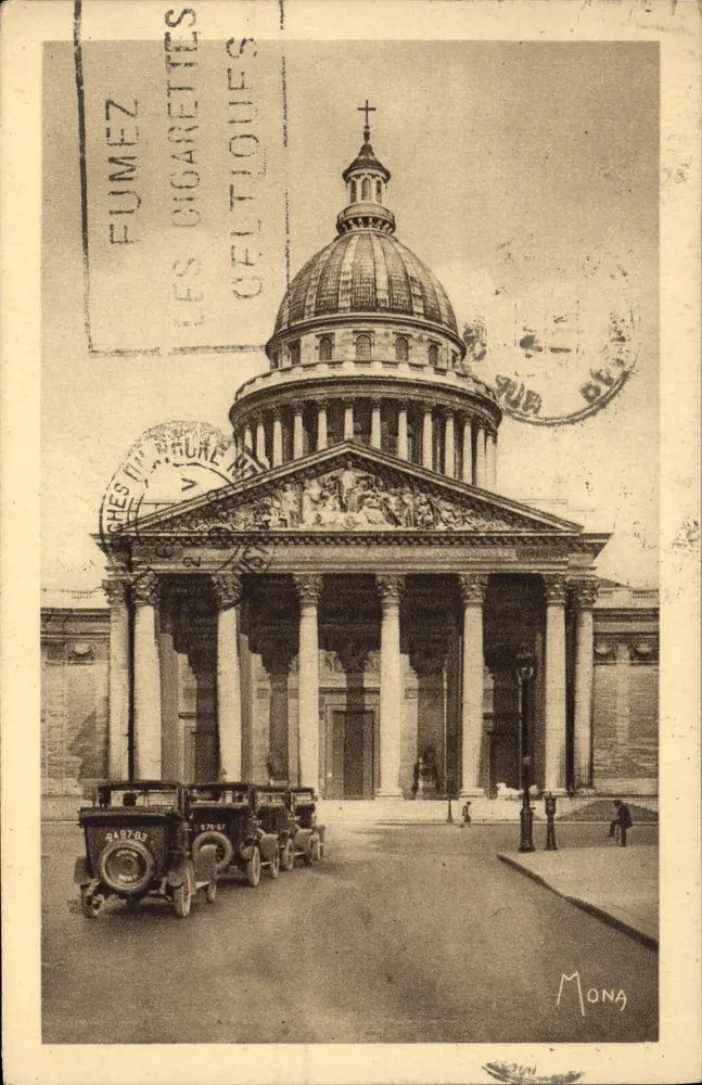 Das Panthéon — Paris — Éditions Victor-Emmanuel, n° 214 - Vorderseite
