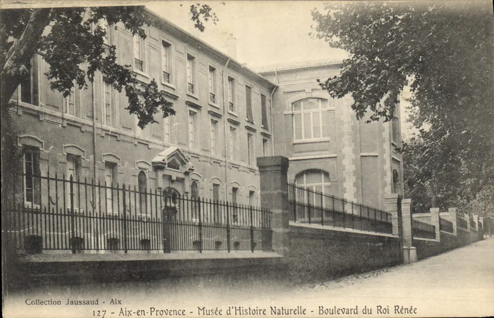 Naturhistorisches Museum — Aix-en-Provence — Boulevard du Roi Rénéée — Sammlung Jaussaud, n°127 - Vorderseite