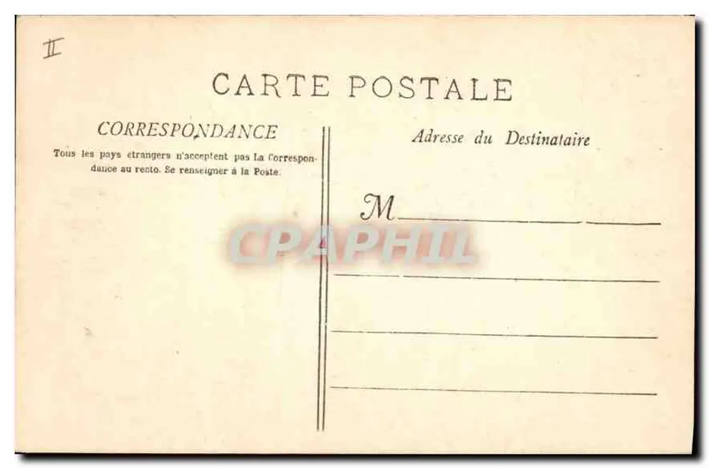 Naturhistorisches Museum — Aix-en-Provence — Boulevard du Roi Rénéée — Sammlung Jaussaud, n°127 - Rückseite